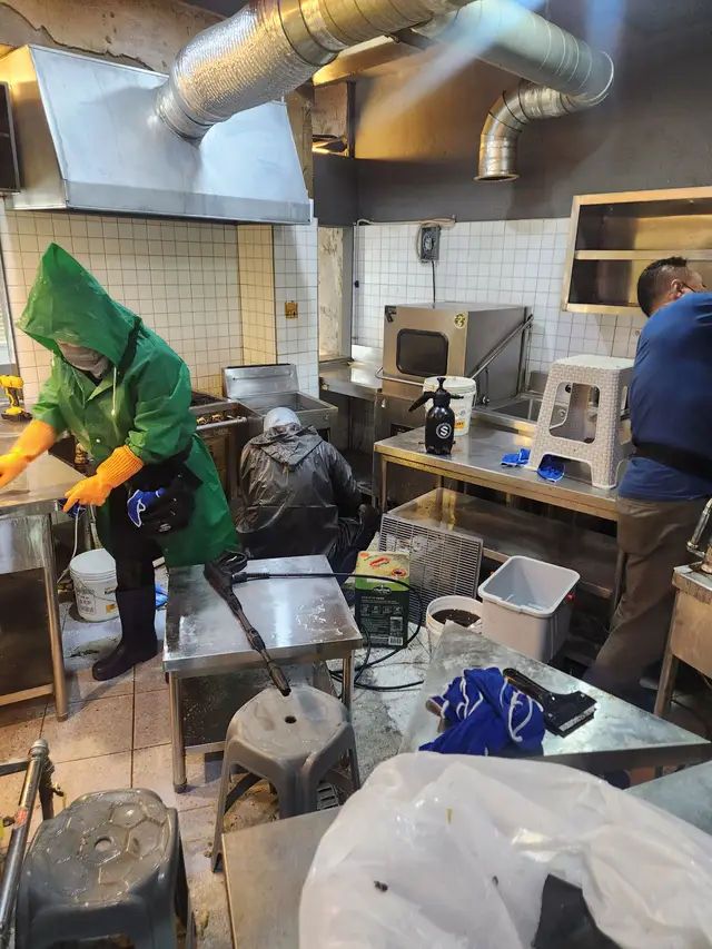 원디그리노스 서초점 주방 청소 시공 전