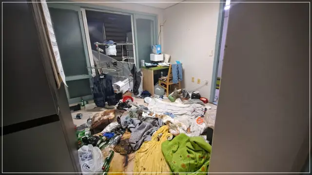 평택 고독사 청소 시공 전
