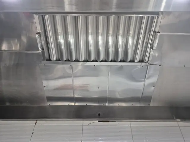 수원 교회어린이집 후드 청소 시공 후
